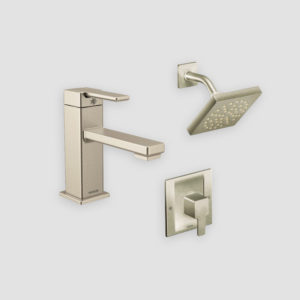 Moen 90 Degree Single Hole - Brushed Nickel